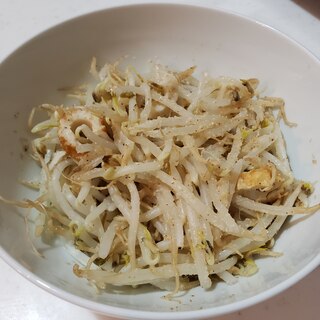 レンジでもやしとちくわの中華サラダ